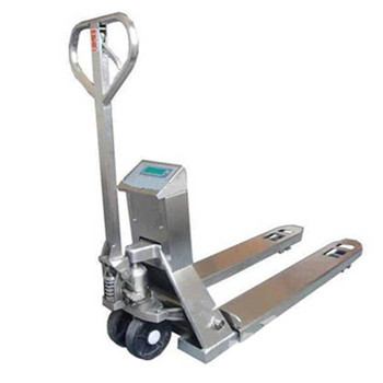 不銹鋼電子叉車秤|防腐防水地牛秤|不銹鋼搬運(yùn)車電子秤